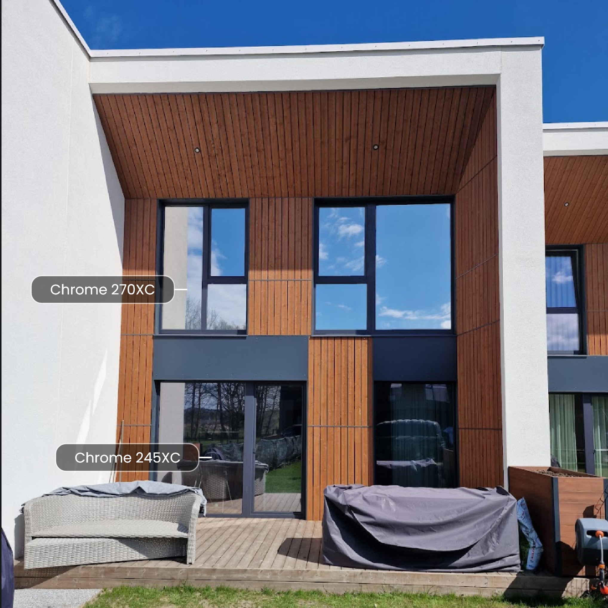 Tiskre terraced house - Chrome 245XC & 270XC